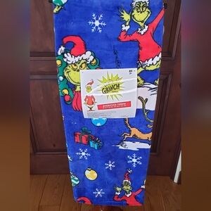 NWT GRINCH BLUE OVERSIZED THROW 50X60